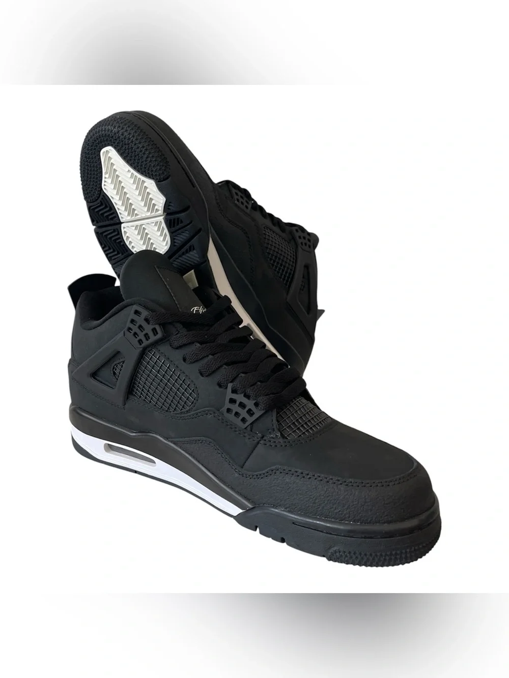 Air Jordan 4 Retro OG SP Men's Black Athletic Sneaker - Classic MEDTop